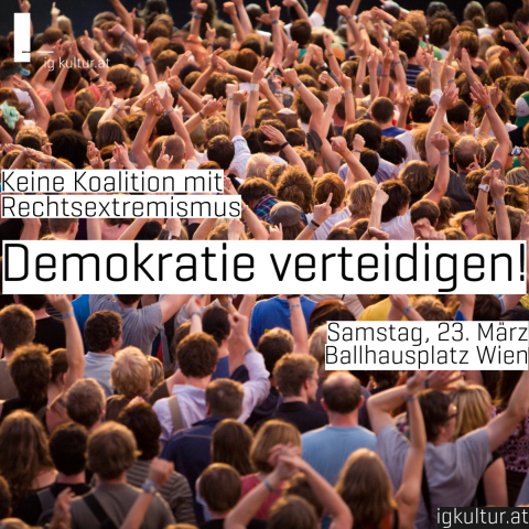 Demokratie verteidigen, 23. März, Großdemonstration
