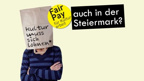 Fair Pay für Kulturarbeit - Kultur muss sich lohnen* - Auch in der Steiermark?