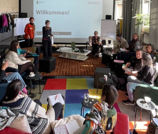 Community Building in Kulturorganisationen, Treffen Graz