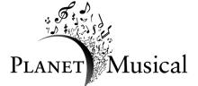planet musical logo