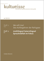 multilingual heterolingual Kulturrisse 02/2013