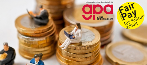Fair Pay, Entlohnung, Bezahlung, Arbeit in Kunst und Kultur, Kulturarbeit - Gehaltsempfehlungen 2026